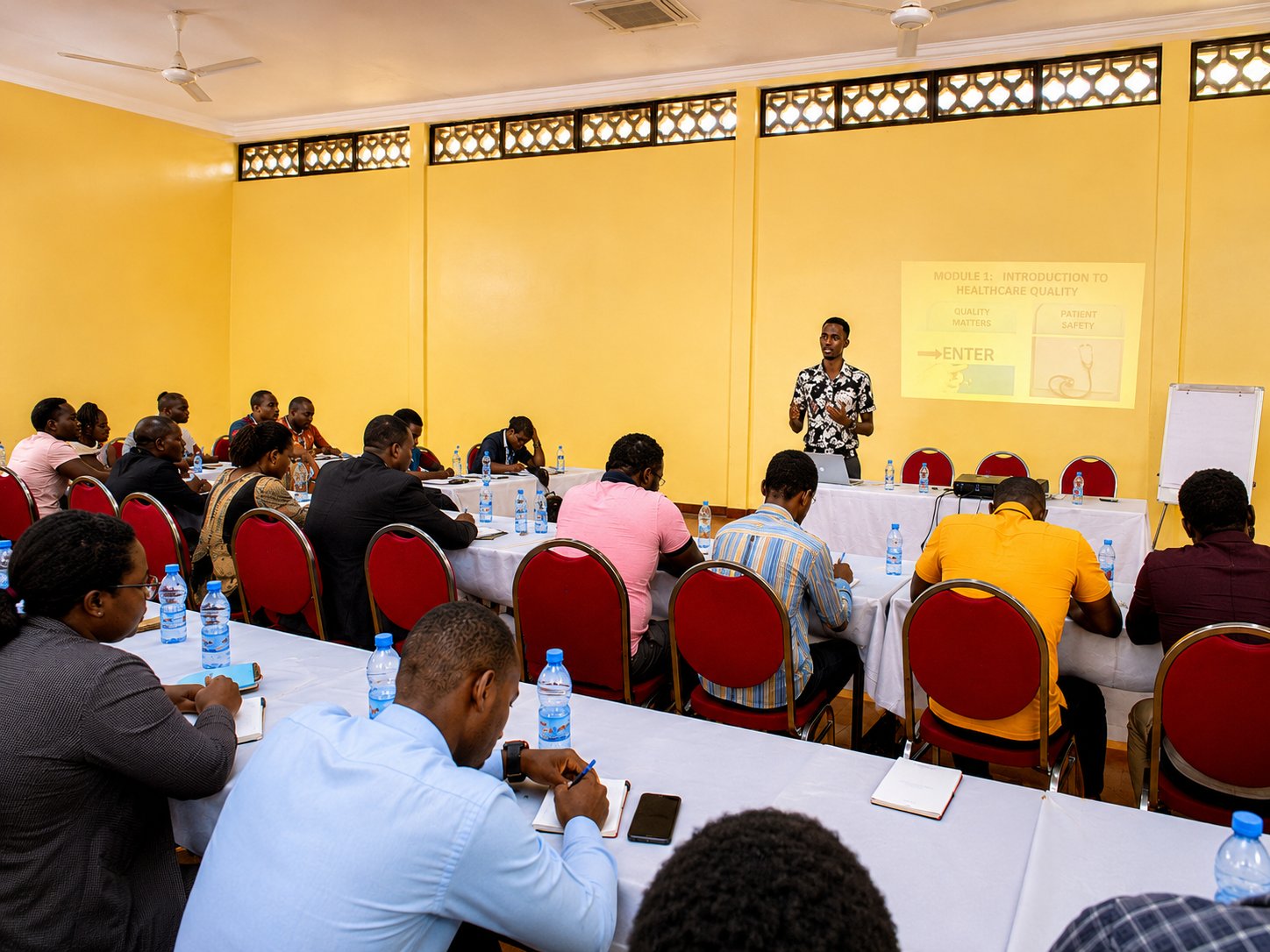 Medical leadership training for healthcare professionals