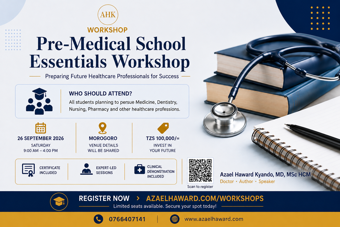 Pre-Medical School Essentials Workshop